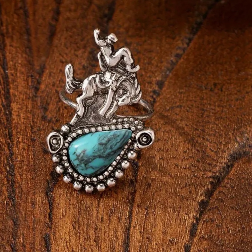 NEW! Boho Western Cowboy ring